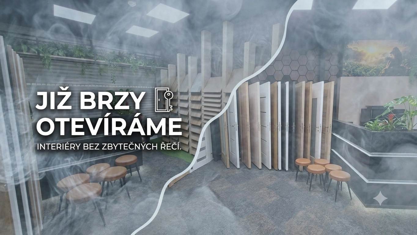 Showroom PAVIAN – již brzy otevíráme